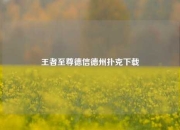 王者至尊德信德州扑克下载
